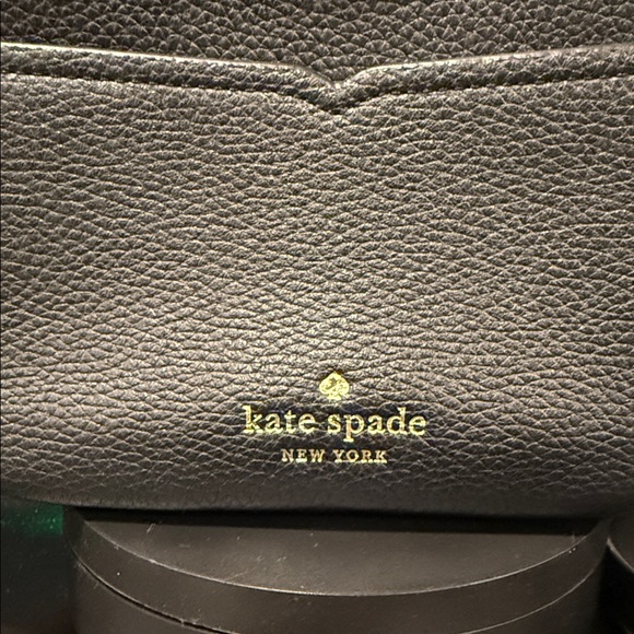 Kate Spade ♠️ Black Pebbled Leather Crossbody Bag - Picture 6 of 8
